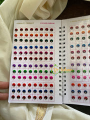 Navya Single Stone Sticker Bindi Book-BB022