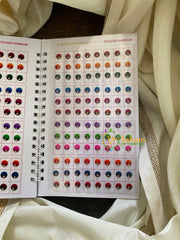 Navya Single Stone Sticker Bindi Book-BB022