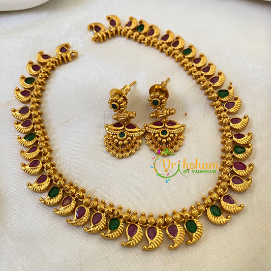 Elegant Maanga Short Neckpiece -G6427