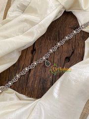 Premium Victorian Diamond Bridal Hipchain -Green -VV892