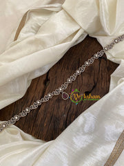 Premium Victorian Diamond Bridal Hipchain-Red-VV373