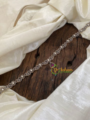 Premium Victorian Diamond Bridal Hipchain-Red-VV373