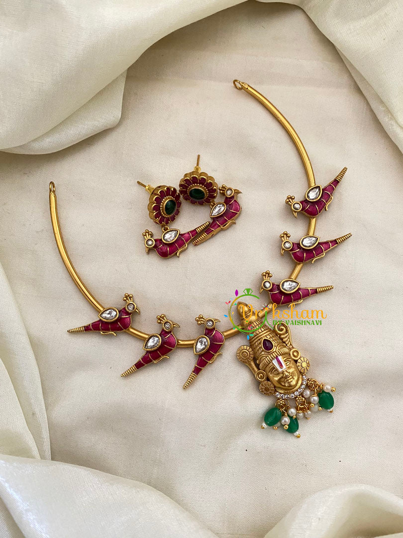 Premium Temple Hasli Choker-Balaji-G7381