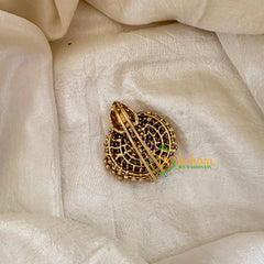 Cluster Ghungroo Gold Look Alike Single Jada Billai -G10631
