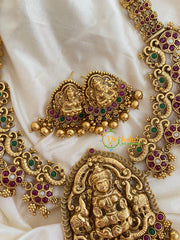 Traditional Lakshmi Pendant Neckpiece-G5362