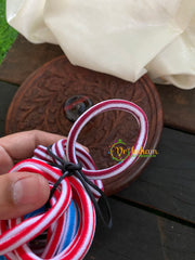 Daily Wear Hair bands-Striped Rubber Bands-H006