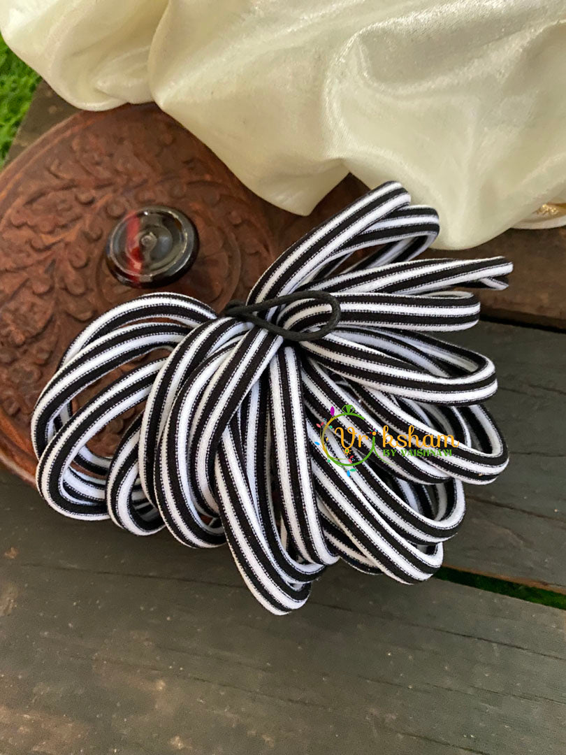 Daily Wear Hair bands-Black and White Bands-H008