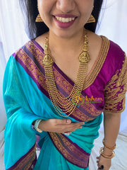 Premium Layered Lakshmi Maalai Haram-G6384