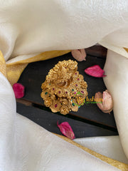 Gold Look Alike Lakshmi Kumkum Box-G6061