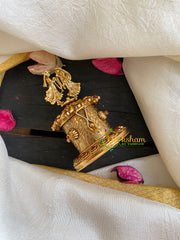 Gold Look Alike Bridal Kumkum Box -Swayamvar-G6045