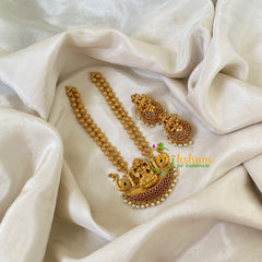 Premium Gold Temple Short Neckpiece -Lakshmi -G6416