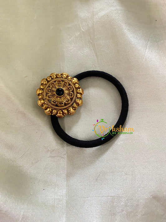 Gold Pendant Rubber Band -Festive Hair band -H421