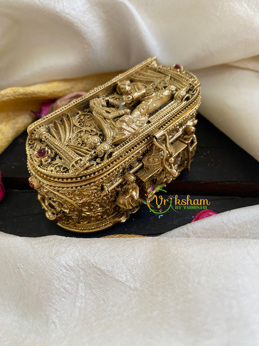 Bridal Kumkum Box-Bride and Groom-G6051