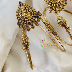 Traditional Lakshmi Vangi-Temple Armlet-Gold Bead -G6539