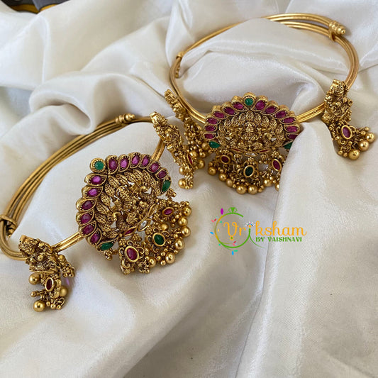 Traditional Lakshmi Vangi-Temple Armlet-Gold Bead -G6535