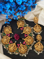 Precious jadau Kundan Nakshi Choker -Lakshmi Choker -Nagas Collections -J031