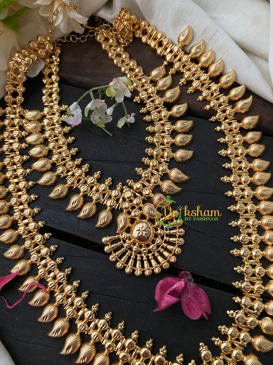 Traditional Kerala Bridal Neckpiece Set 2-G4299