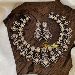 Victorian Diamond Short Neckpiece-VV1226