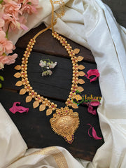 Traditional Kerala Bridal Short Neckpiece-AD Stone-G4283