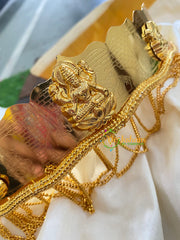Lakshmi Temple Hipbelt with Chains-3-Lakshmi-G5431