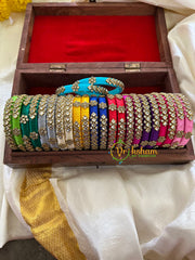 Return Gift Package -Silk Thread Bangles Set 9 -NV026