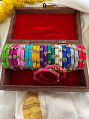 Return Gift Package -Silk Thread Bangles Set 7 -NV024