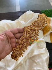 Gold look alike Lakshmi hip belt -G5445