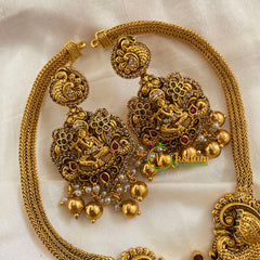 Premium Krishna Pendant Short Neckpiece-G7774