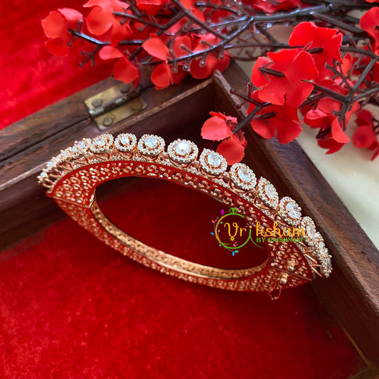 Rose Gold American Diamond Bracelet-g3295