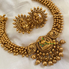 Cluster Ghungroo Lakshmi Short Neckpiece-G7776