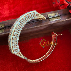 Rose Gold American Diamond Bracelet- Petals-g3298