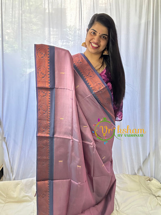 Onion Pink Chinnalampattu Saree-VS561