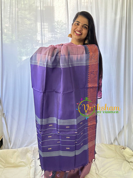 Onion Pink Chinnalampattu Saree-VS561