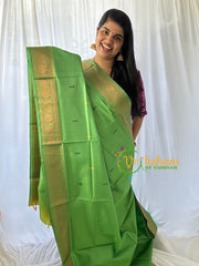 Light Green Chinnalampattu Saree-VS577