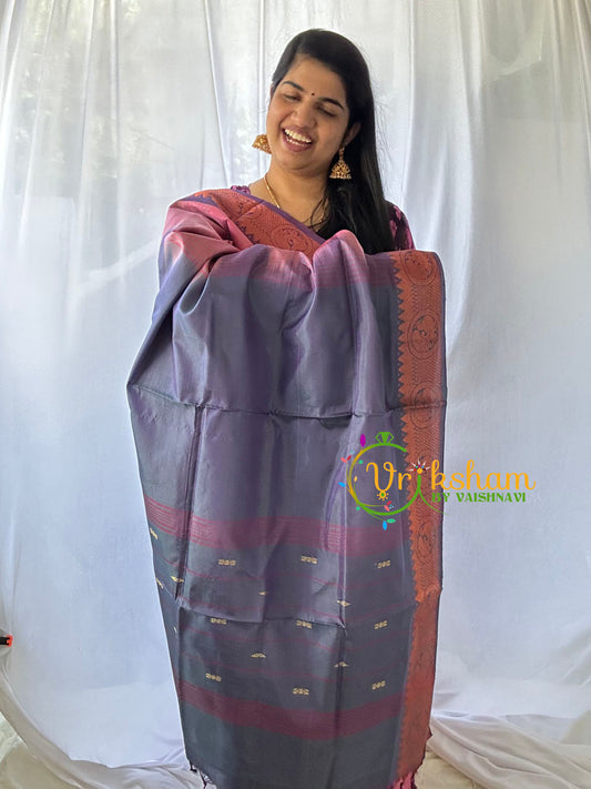 Onion Pink Chinnalampattu Saree-VS583