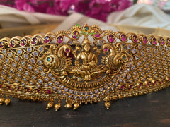 AD Stone Gold look alike Lakshmi Hip Belt -G2687