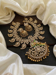 Precious White Kundan Maanga Neckpiece -G7701