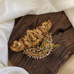 Antique Gold Look Alike Hair clip-Lakshmi Hair Clip -G10204