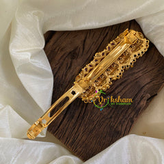 Antique Gold Look Alike Hair clip-Lakshmi Hair Clip -G10201