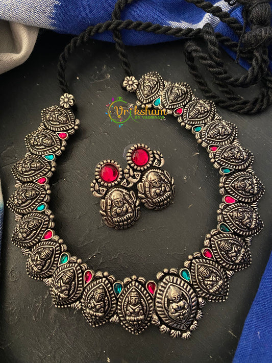 Exquisite Kolhapuri Lakshmi Neckpiece -S0027