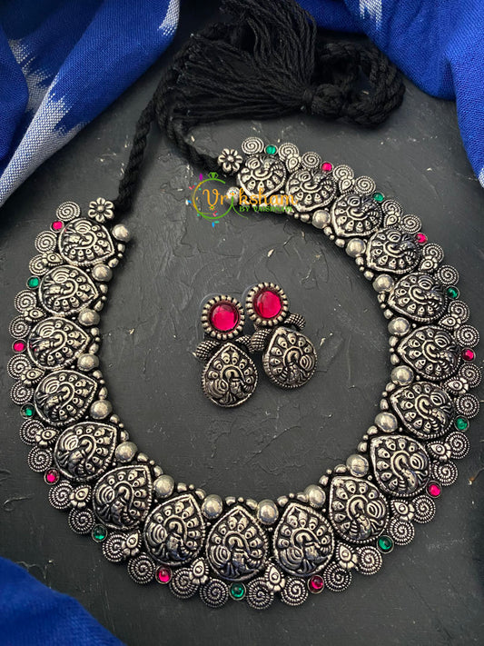 Exquisite Kolhapuri Peacock Neckpiece -S0023