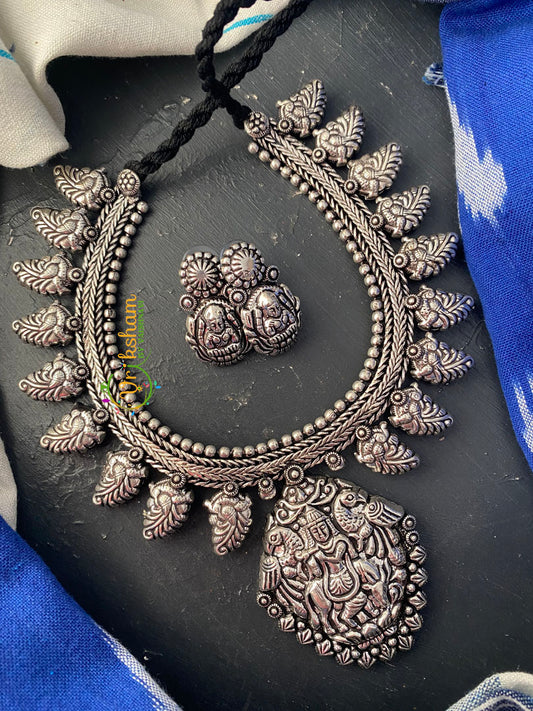 Kolhapuri Krishna Short Neckpiece-Temple Choker-S0205