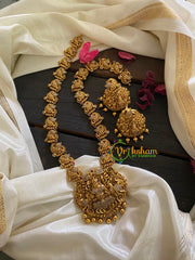 Premium Exquisite AD Stone Lakshmi Haram -G3328