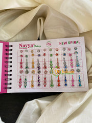 Bridal Stone Bindi Book-Navya-Short-BB071
