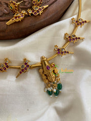 Shri Vishnu Pendant Hasli-Green-G5620
