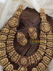 Premium Layered Lakshmi Haram with Mugappu-G9721