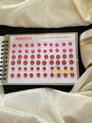 Cocktail Stone Sticker Bindi Book-Ananya Short-BB049
