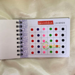 Navrathri Return Gift Package -Plain Color Bindi Book-Lavishka-ZV008