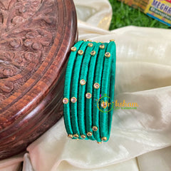 Navrathri Return Gift Package -Silk Thread Bangles Set 1-NV010