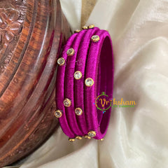 Return Gift Package -Silk Thread Bangles Set 12 -NV023